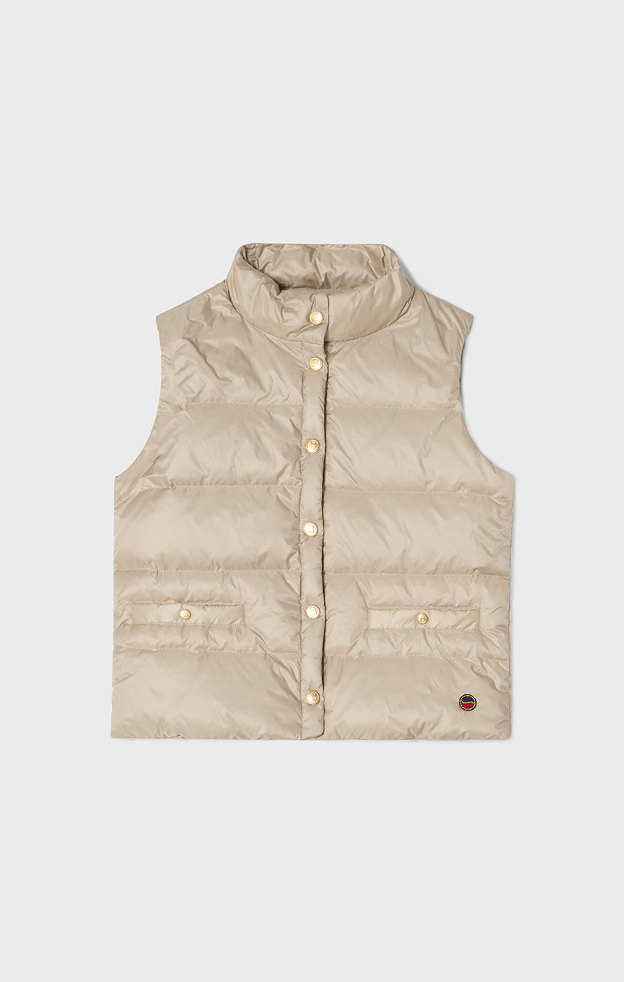 Amy Down Vest Light Beige