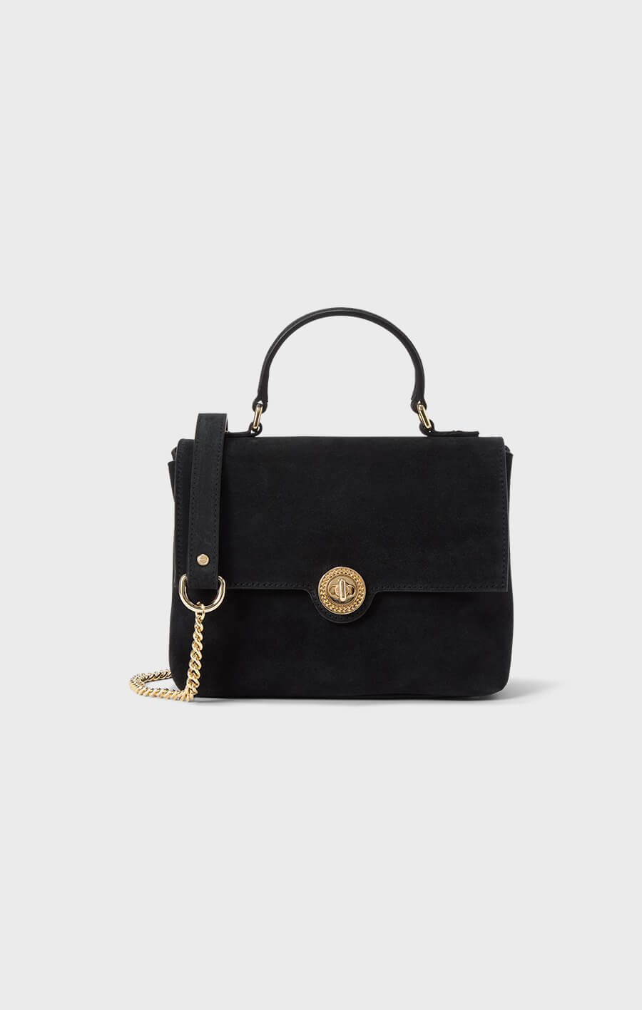 Busnel City Bag Suede Black