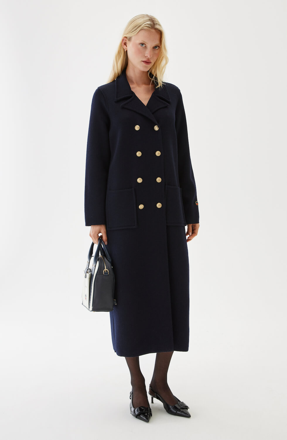 Capri Coat Marine