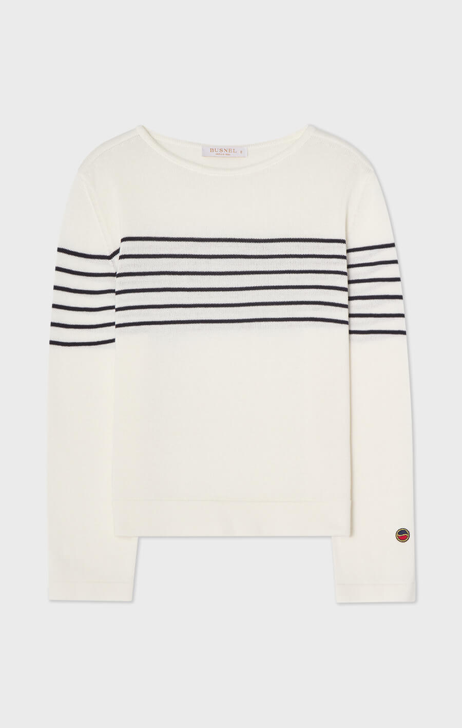 Carrie Sweater Ecru/Marine