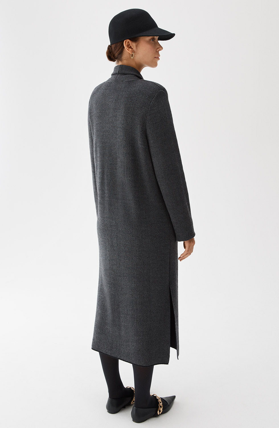 Caurel Bis Coat Black/Antracite