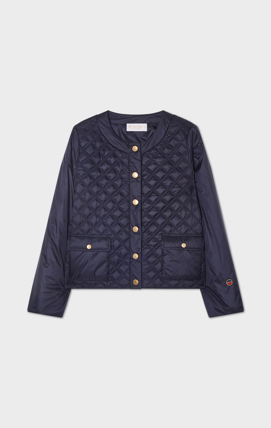 Elvira Quilted Jacket Marine