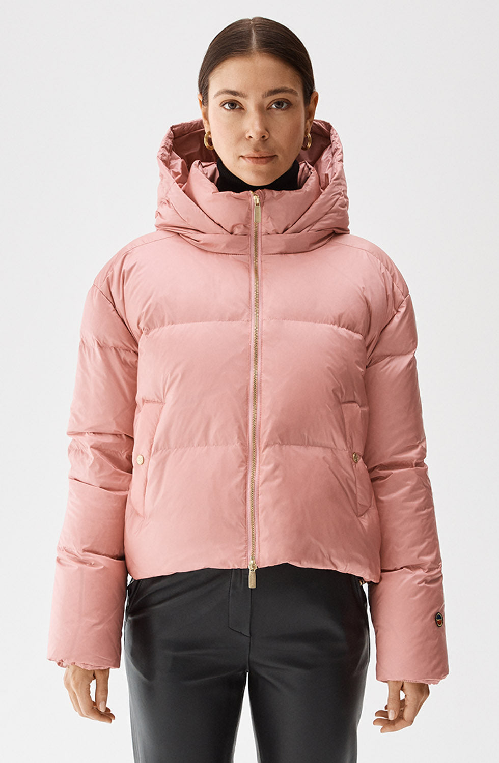 Erin Down Jacket Petal Rose