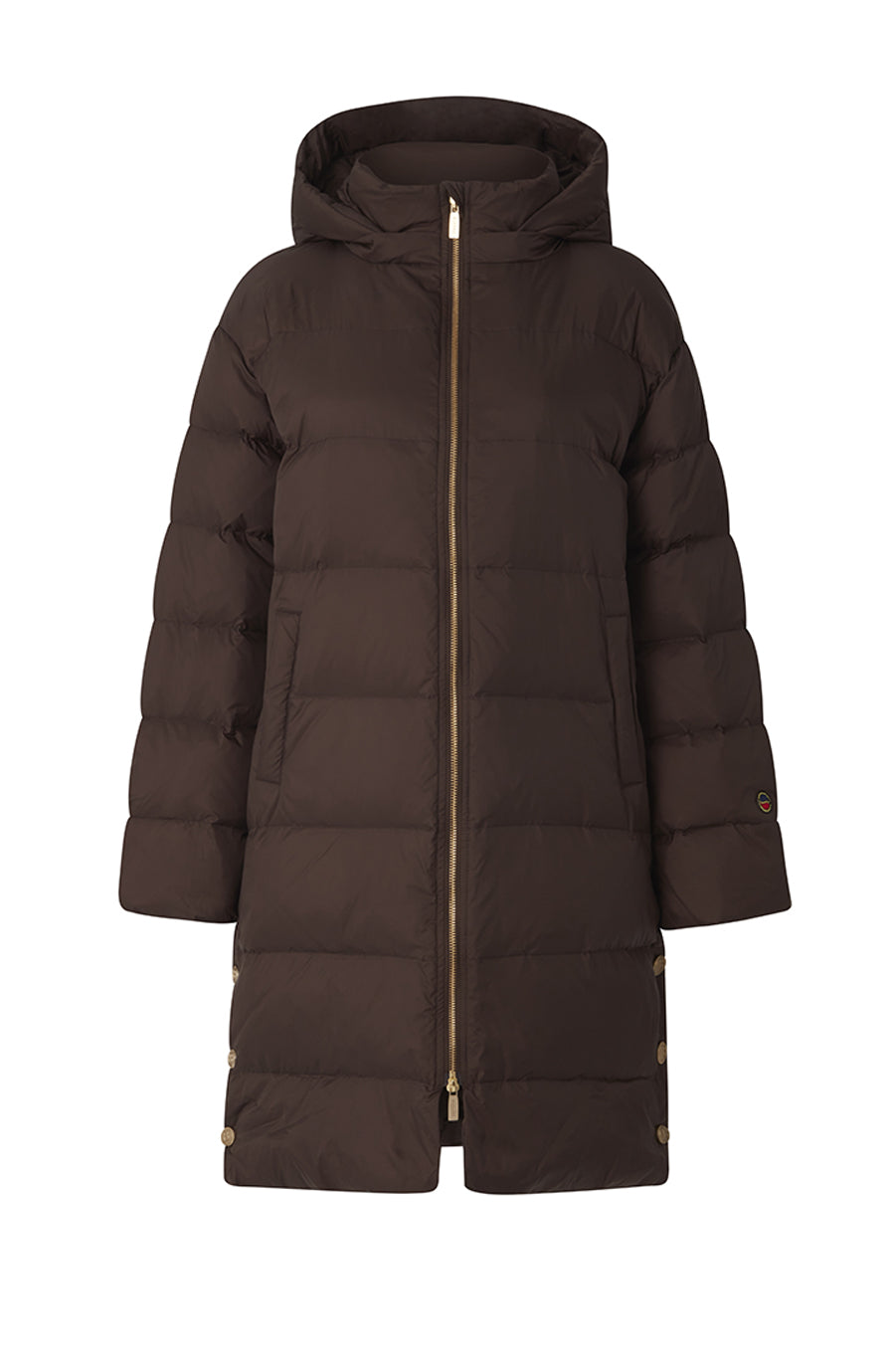 Farida Down Coat Chocolat