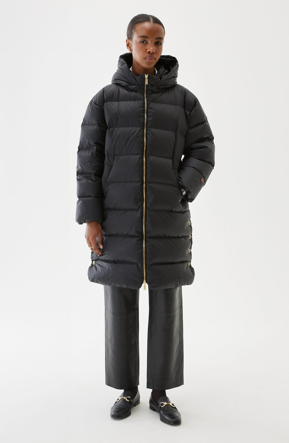 Farida Down Coat Black