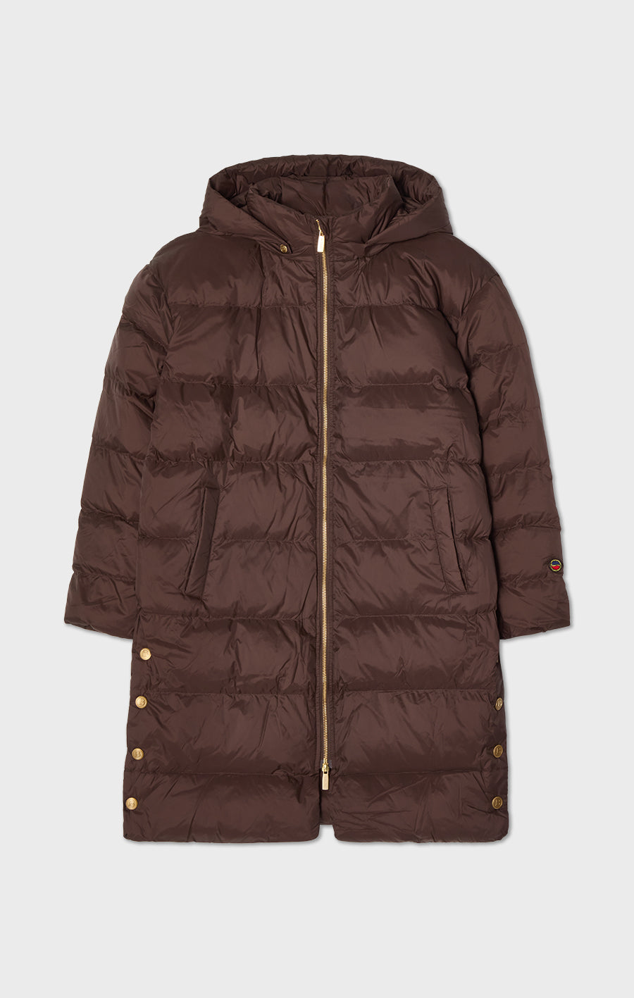 Farida Down Coat Chocolat