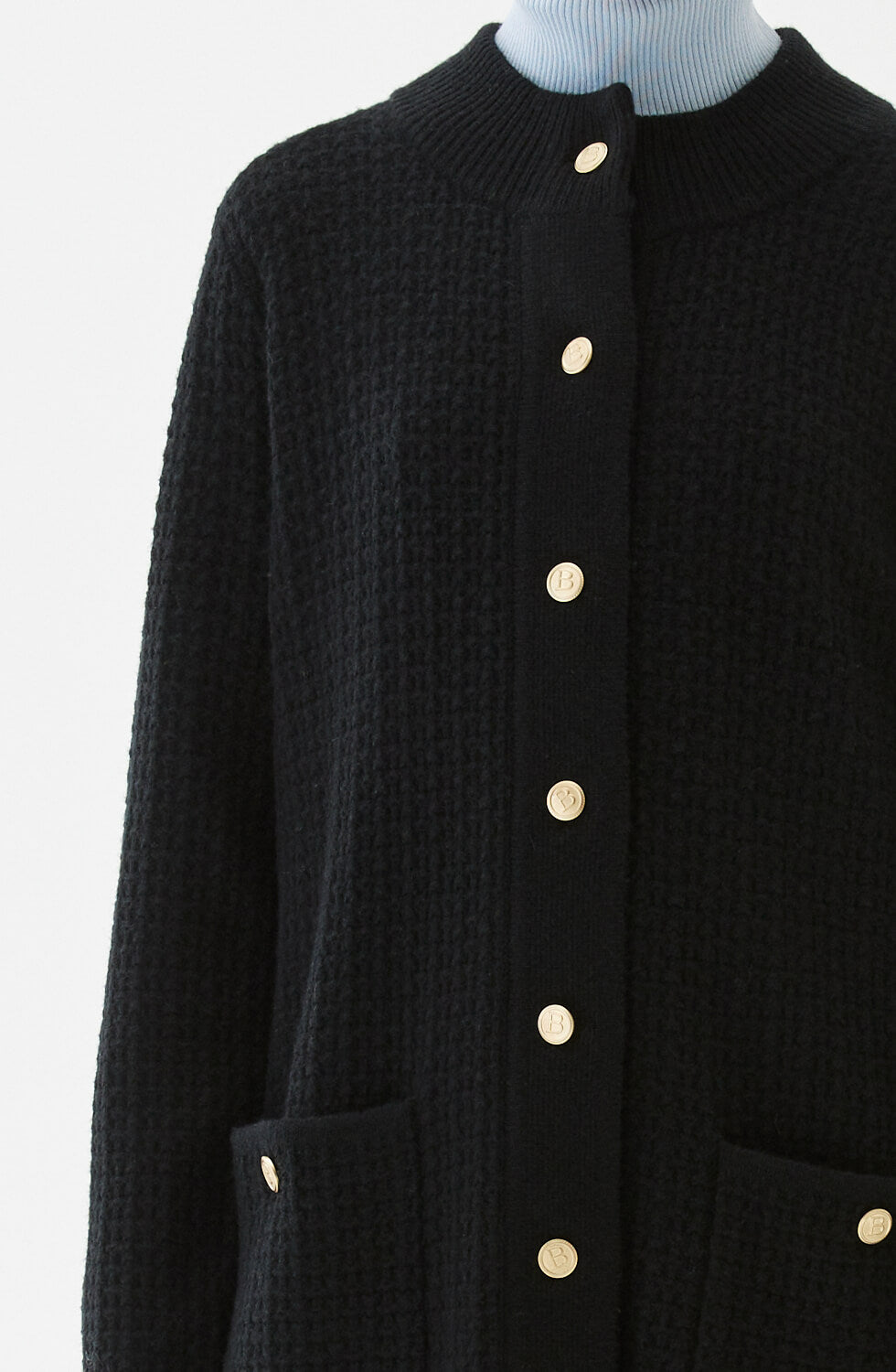 Gracie Long Cardigan Black