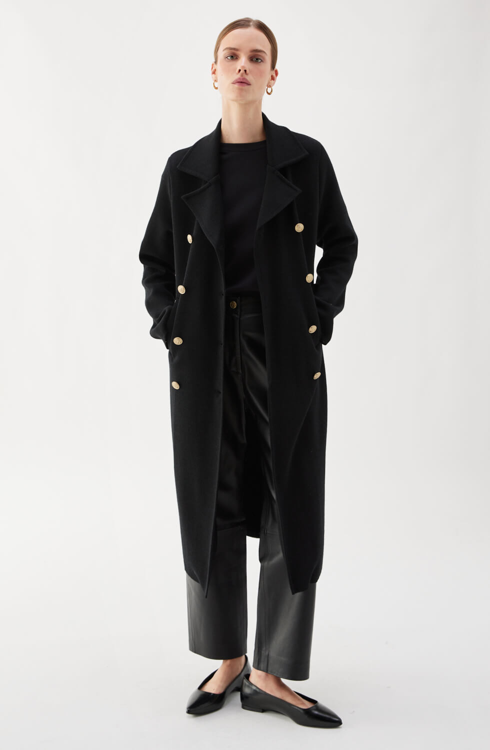 Iris Coat Black