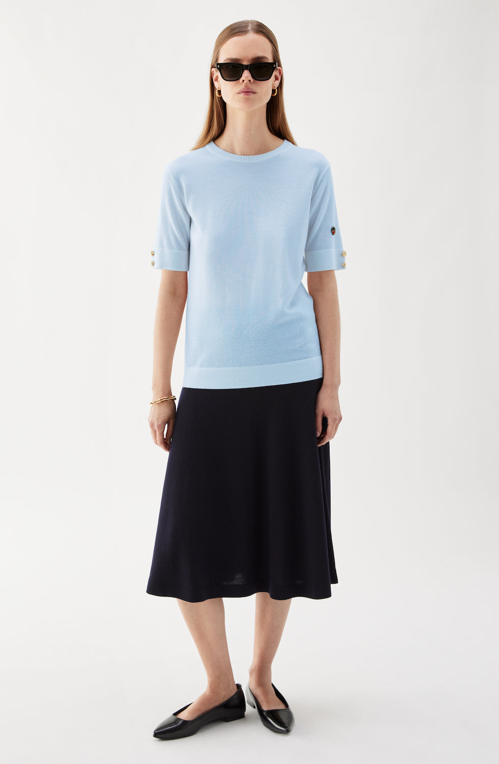 Lucca Top Ice Blue