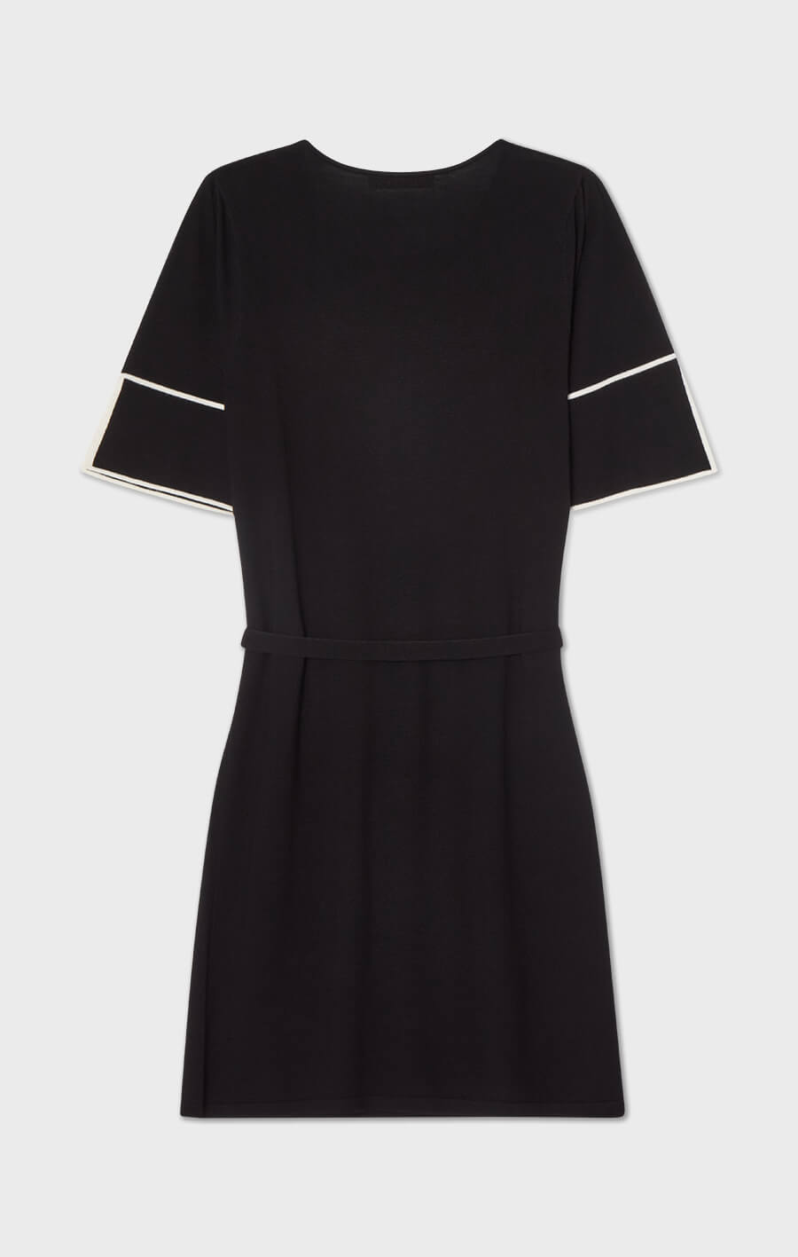 Mathea Dress Black/Ecru