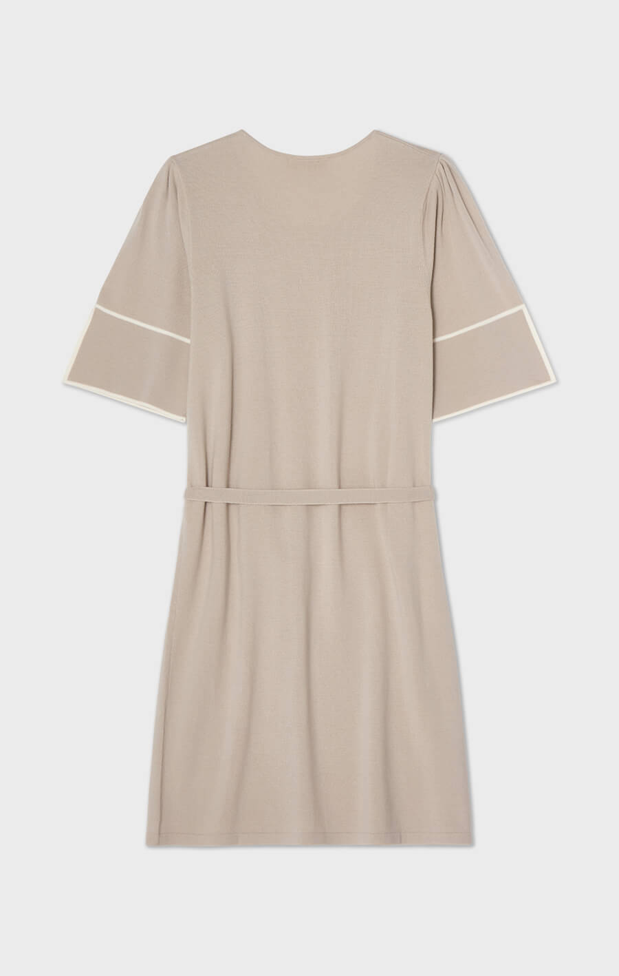 Mathea Dress Sand/Ecru