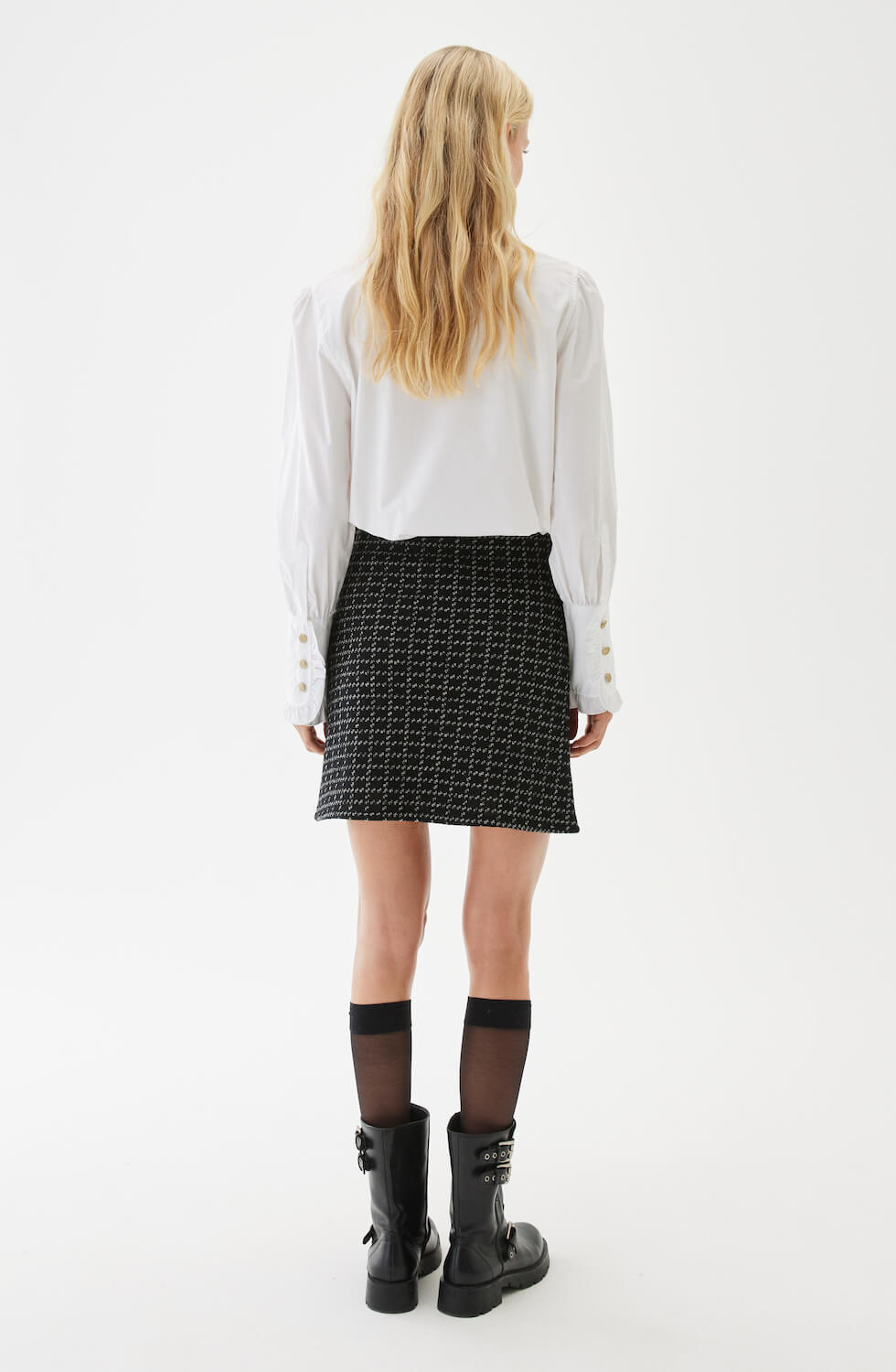 Minea Checked Skirt