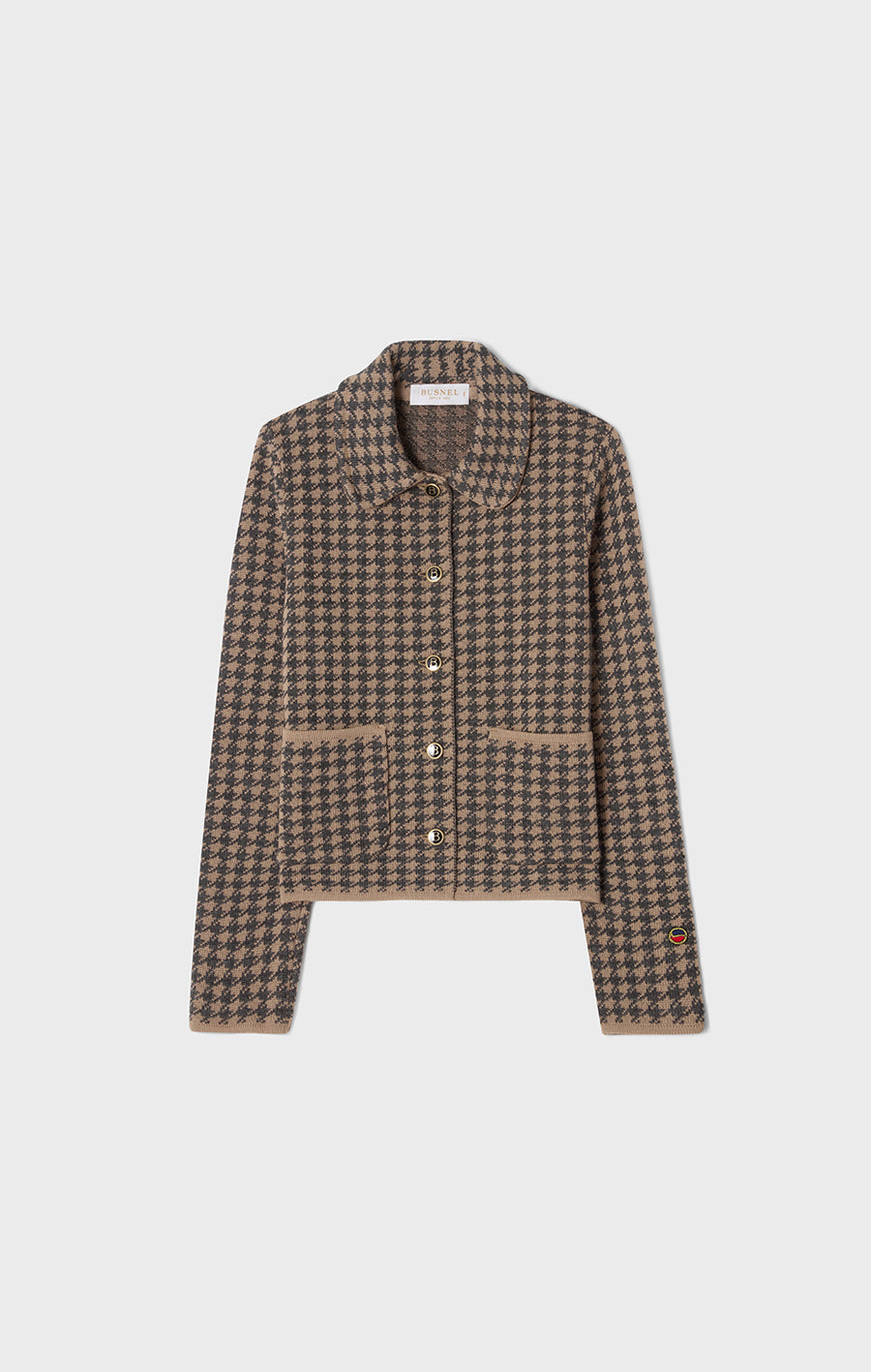 Maxine Dogtooth Jacket Salty Caramel/Antracite