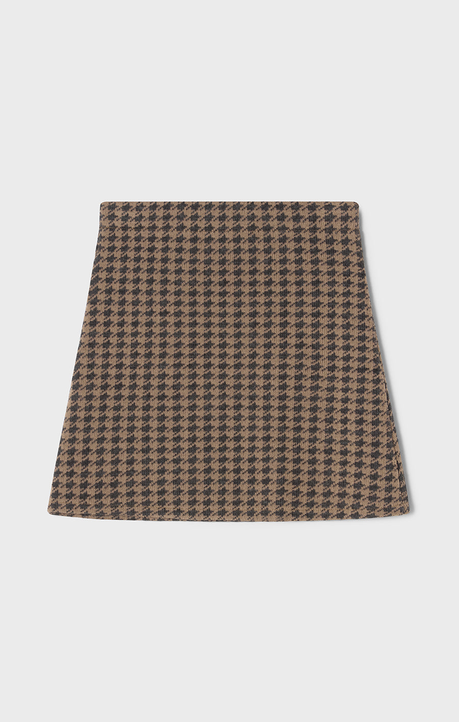 Minea Dogtooth Skirt Salty Caramel/Antracite