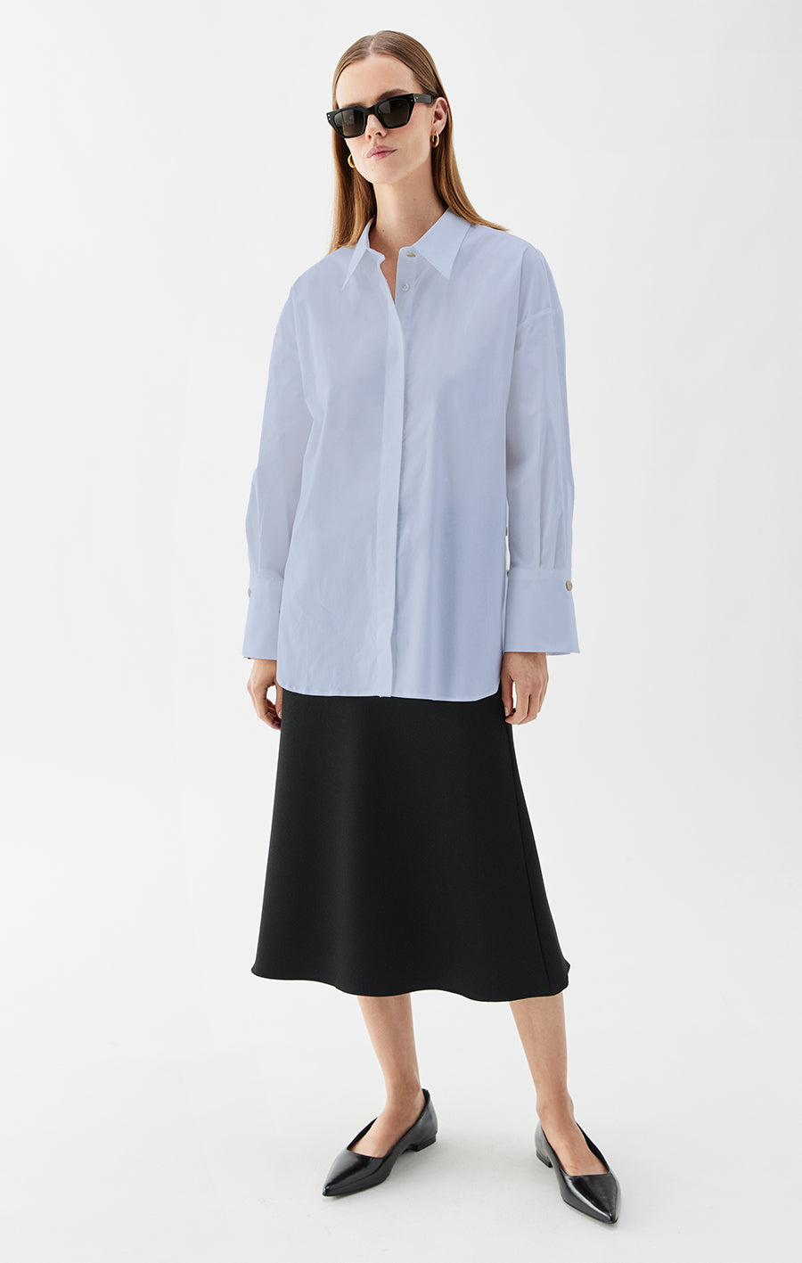 Nina Shirt Ice Blue