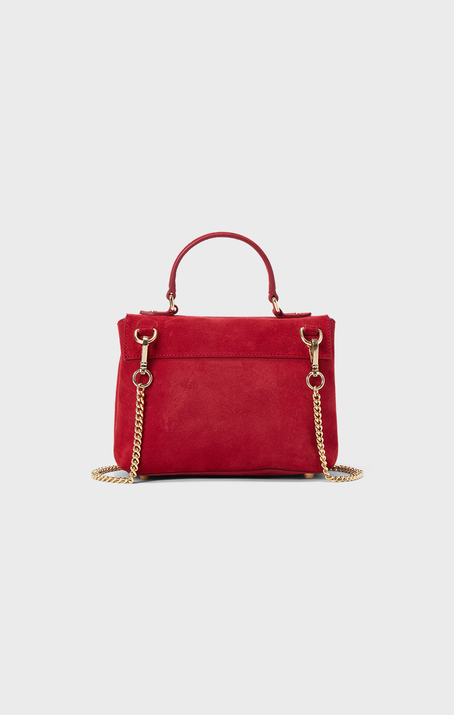 Busnel City Bag Suede Scarlet