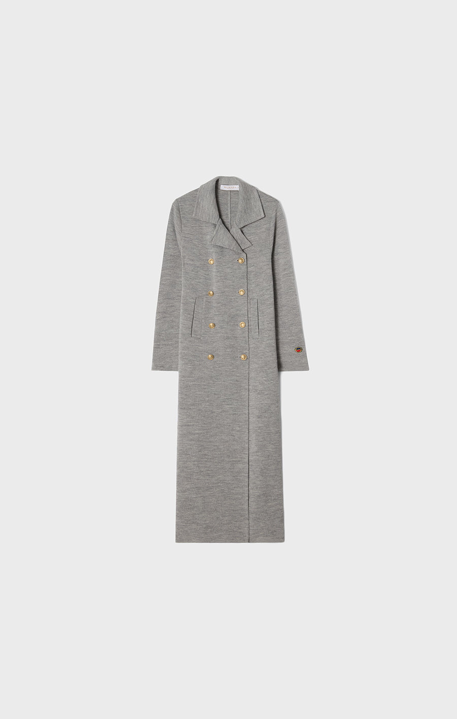 Roma Coat Light Grey