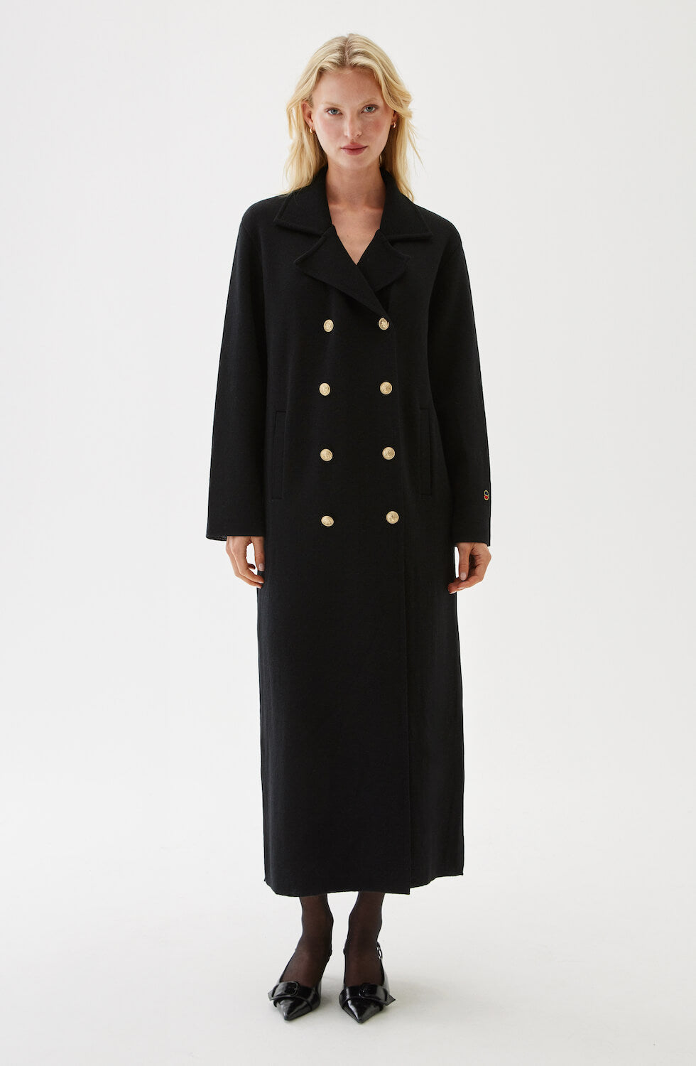 Roma Coat Black