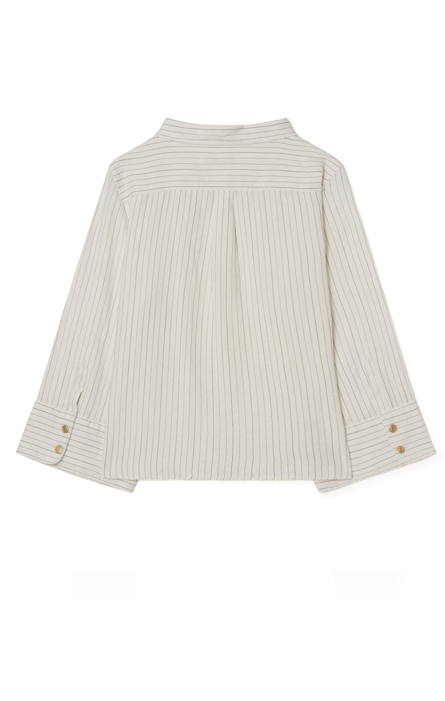 Romy Striped Shirt Ecru/Black