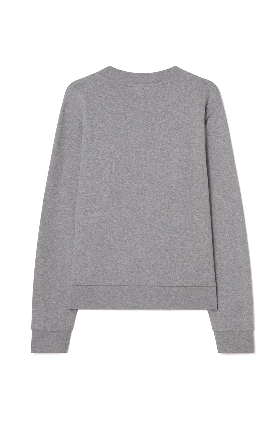 Samanta Sweatshirt Grey Melange Solid