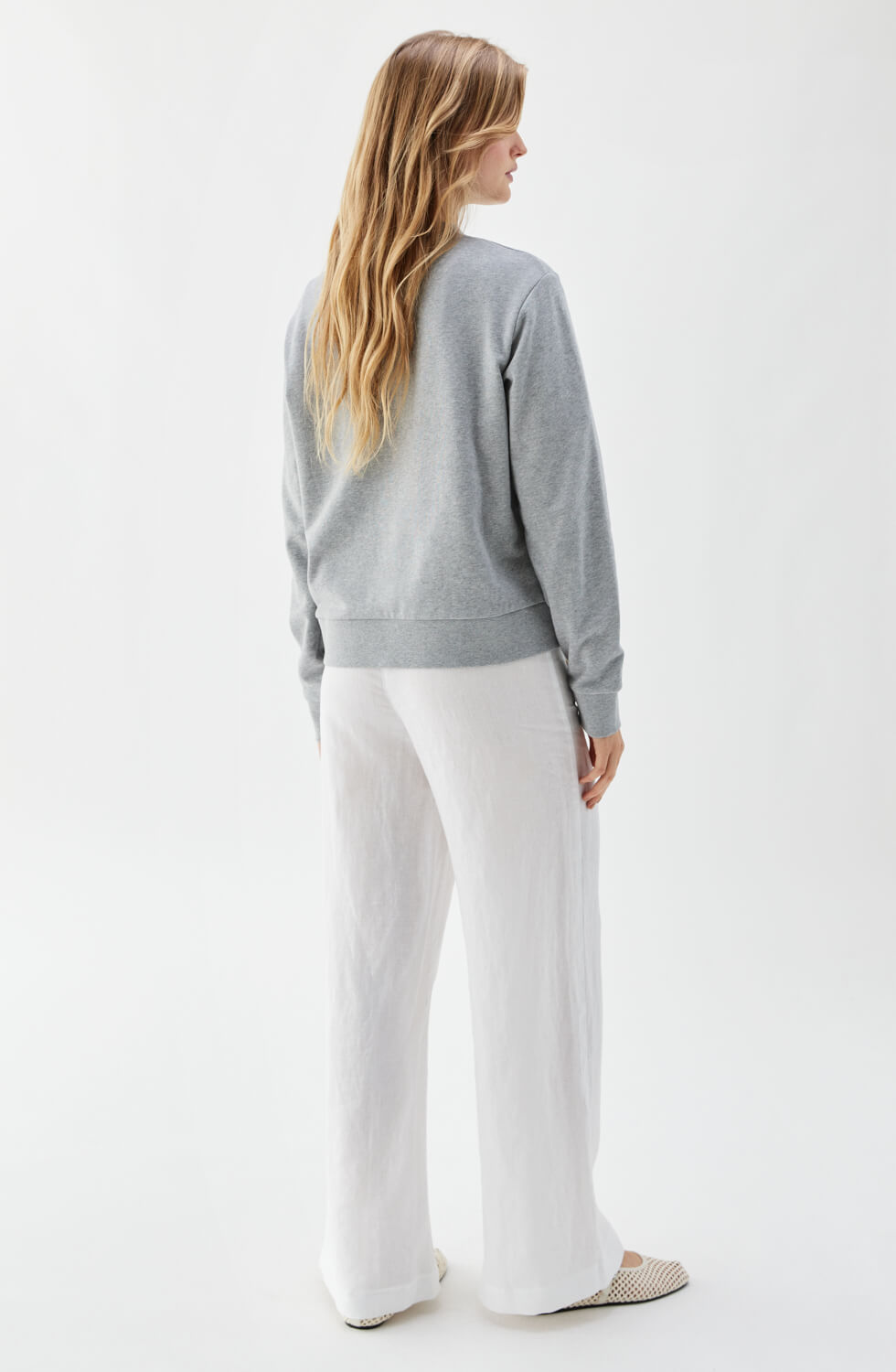 Samantha Sweatshirt Grey Melange