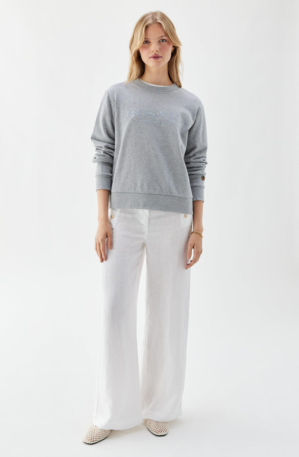 Samantha Sweatshirt Grey Melange