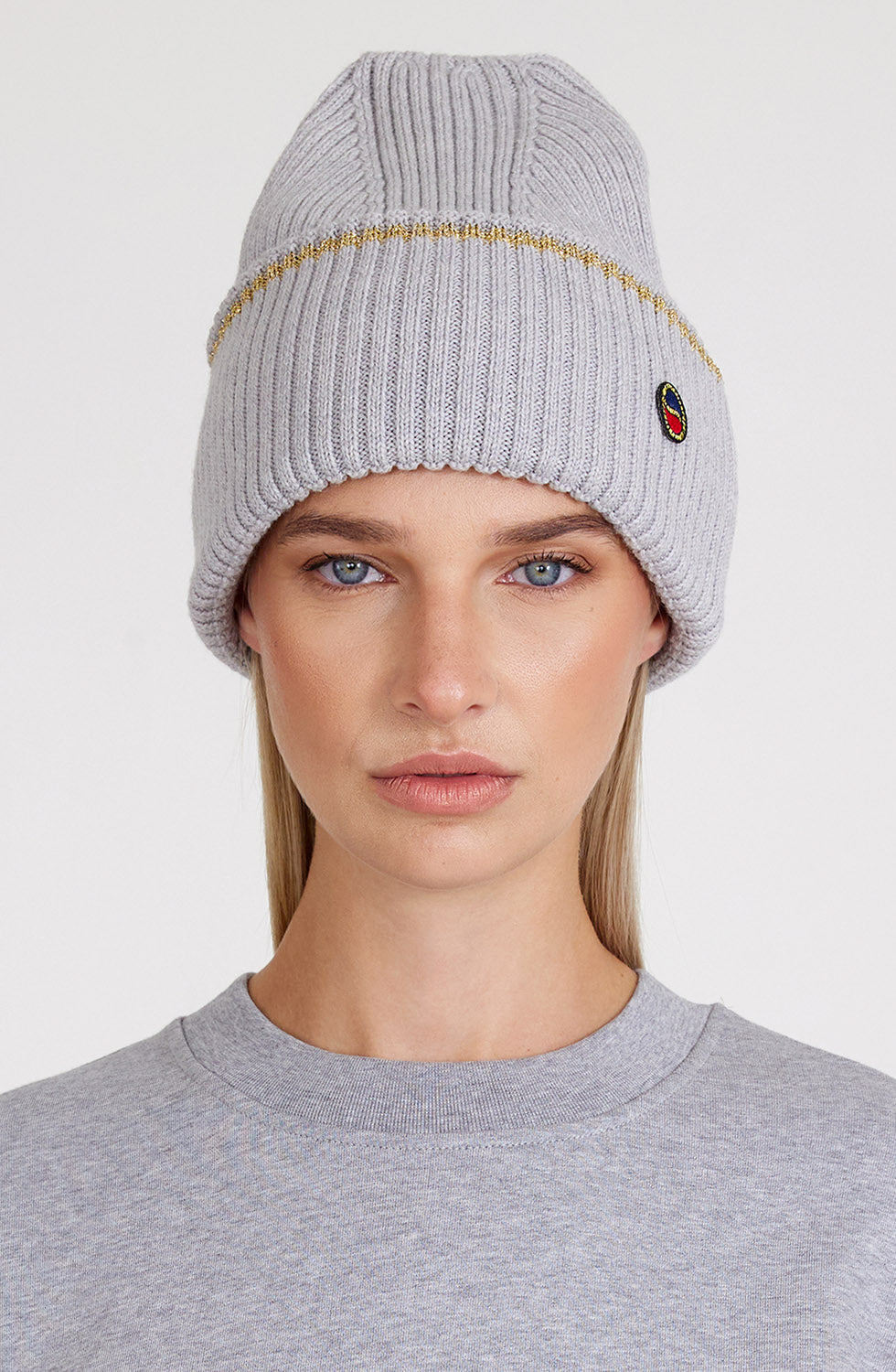 Shanelle Beanie Soft Grey Melange