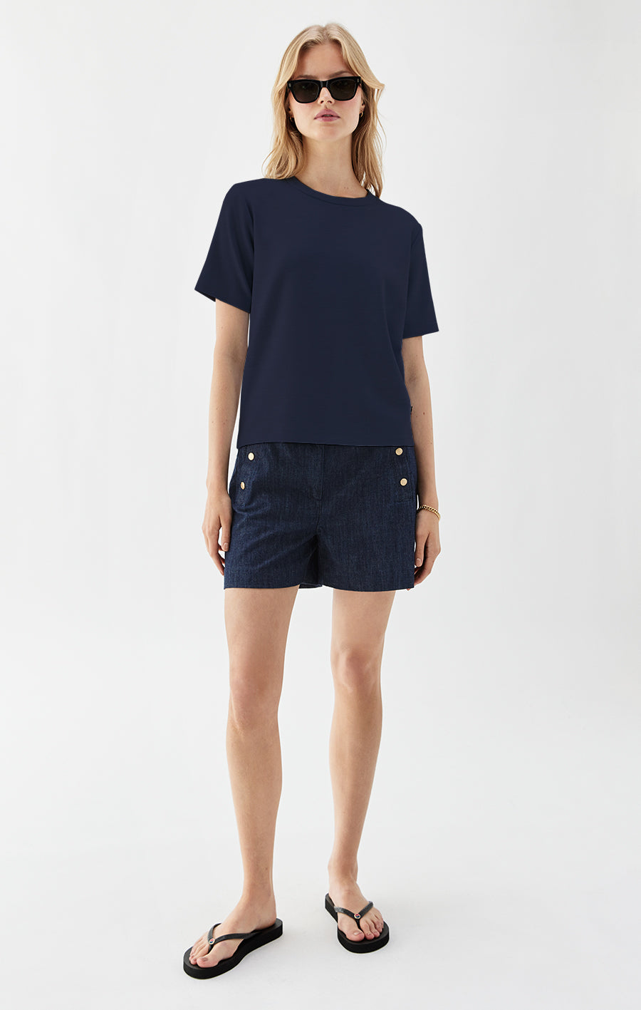 Tessa T-shirt Marine