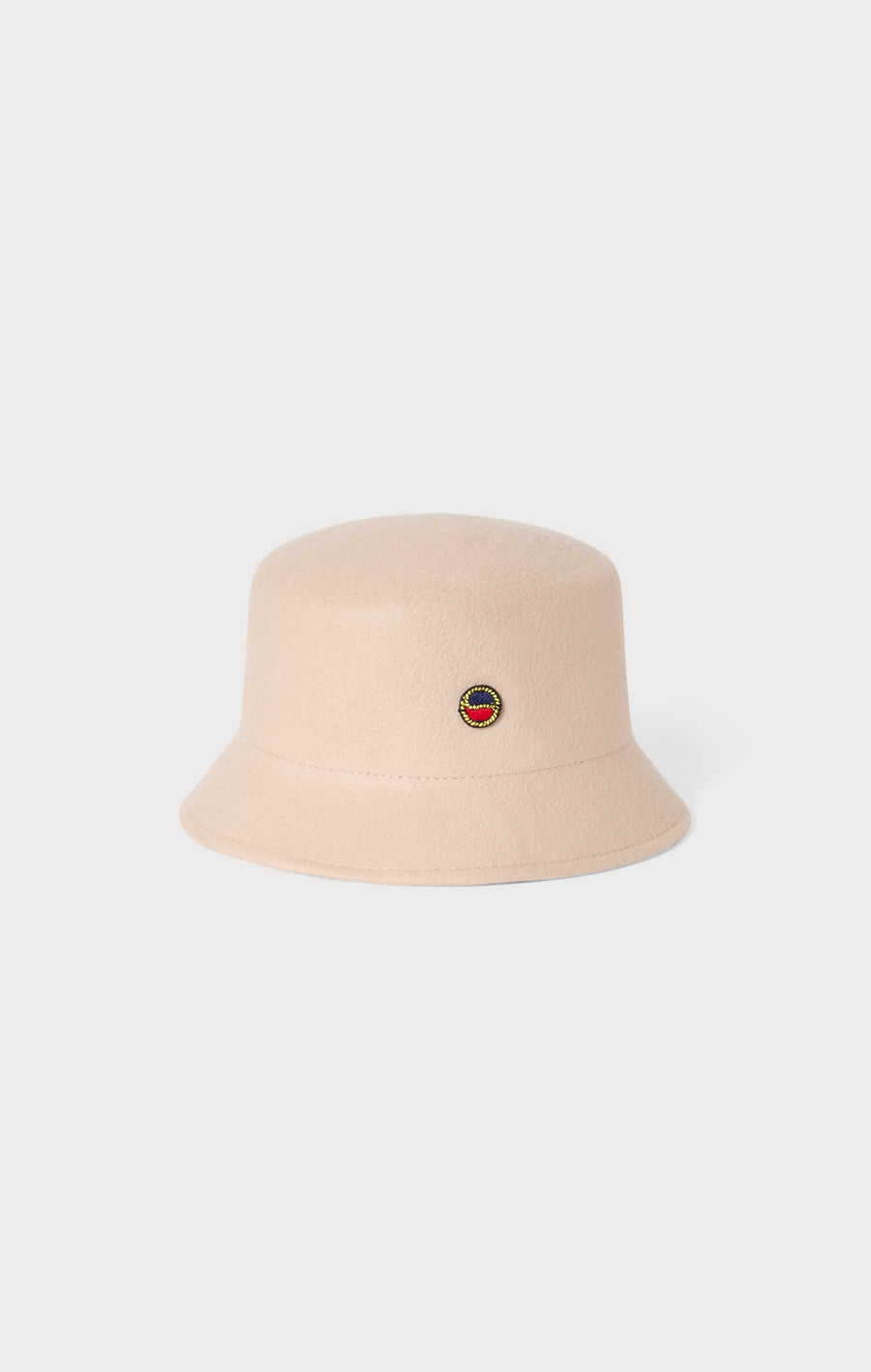 Tina Felted Bucket Hat Light Beige