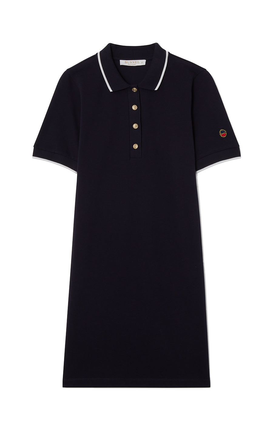 Vera Dress Marine/White