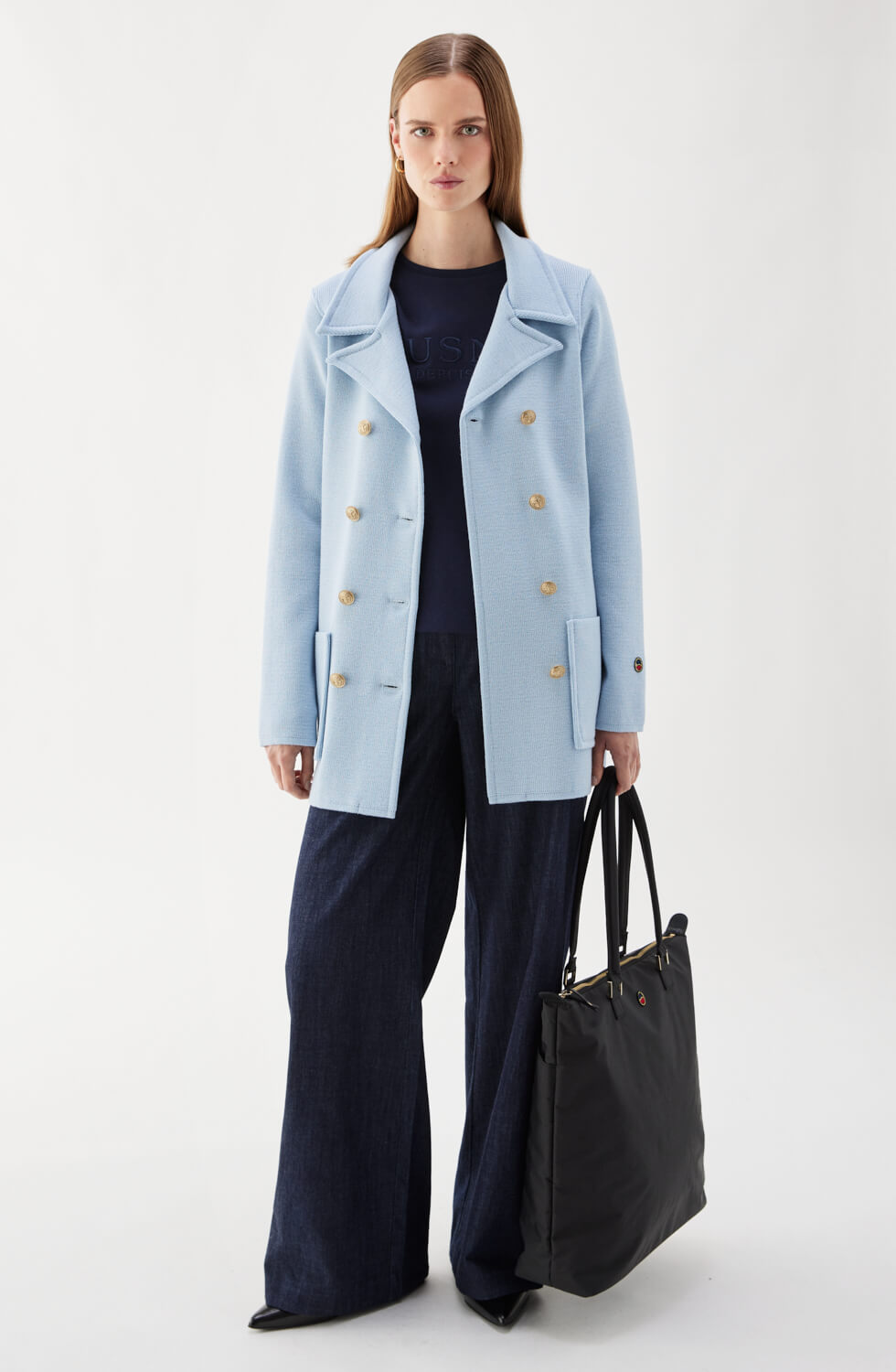 Victoria Jacket Ice Blue