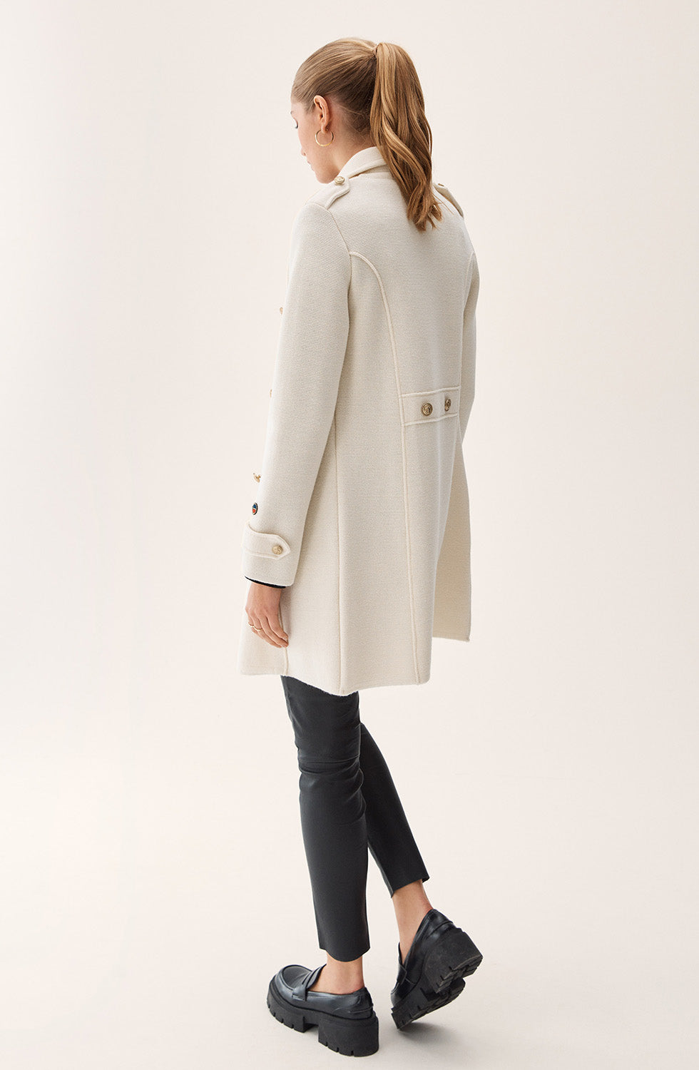 Marina Coat Off White