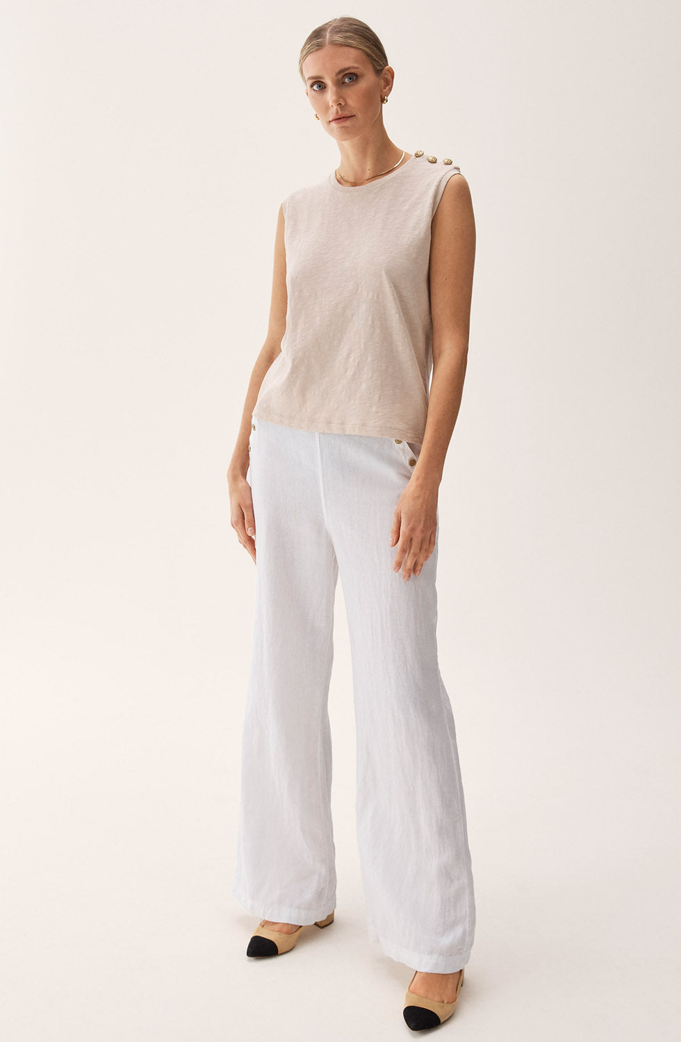 Pernille Trousers Ecru